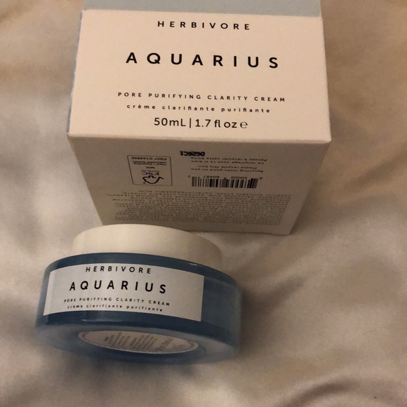Herbivore Aquarius Pore Purifying Clarity Cream Moisturizer Combo Oily 50ml NIB - Picture 3 of 12